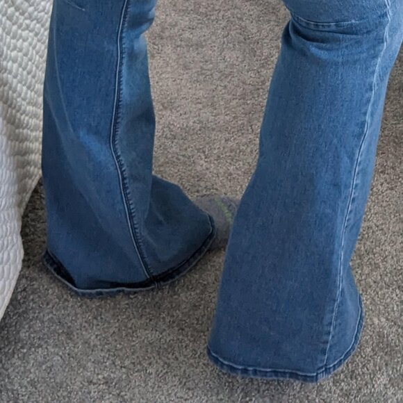 70's Style Bellbottom Jeans from Free People - Picture 1 of 4